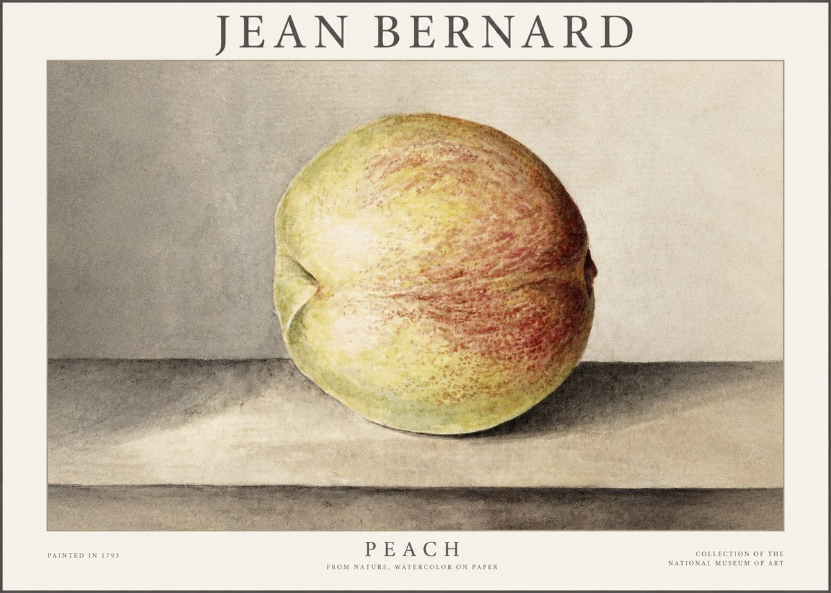 Jean Bernard Peach No1 - Póster
