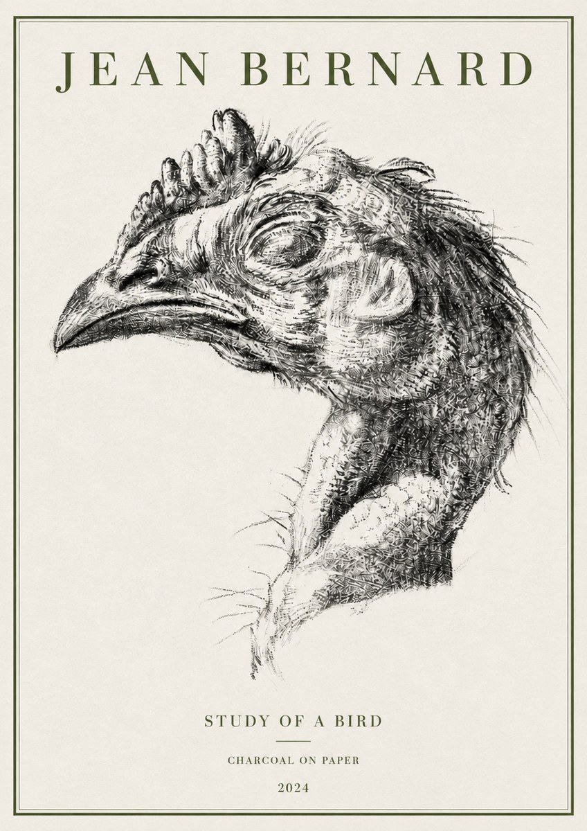 Jean Bernard Study of Form II No5 - Póster
