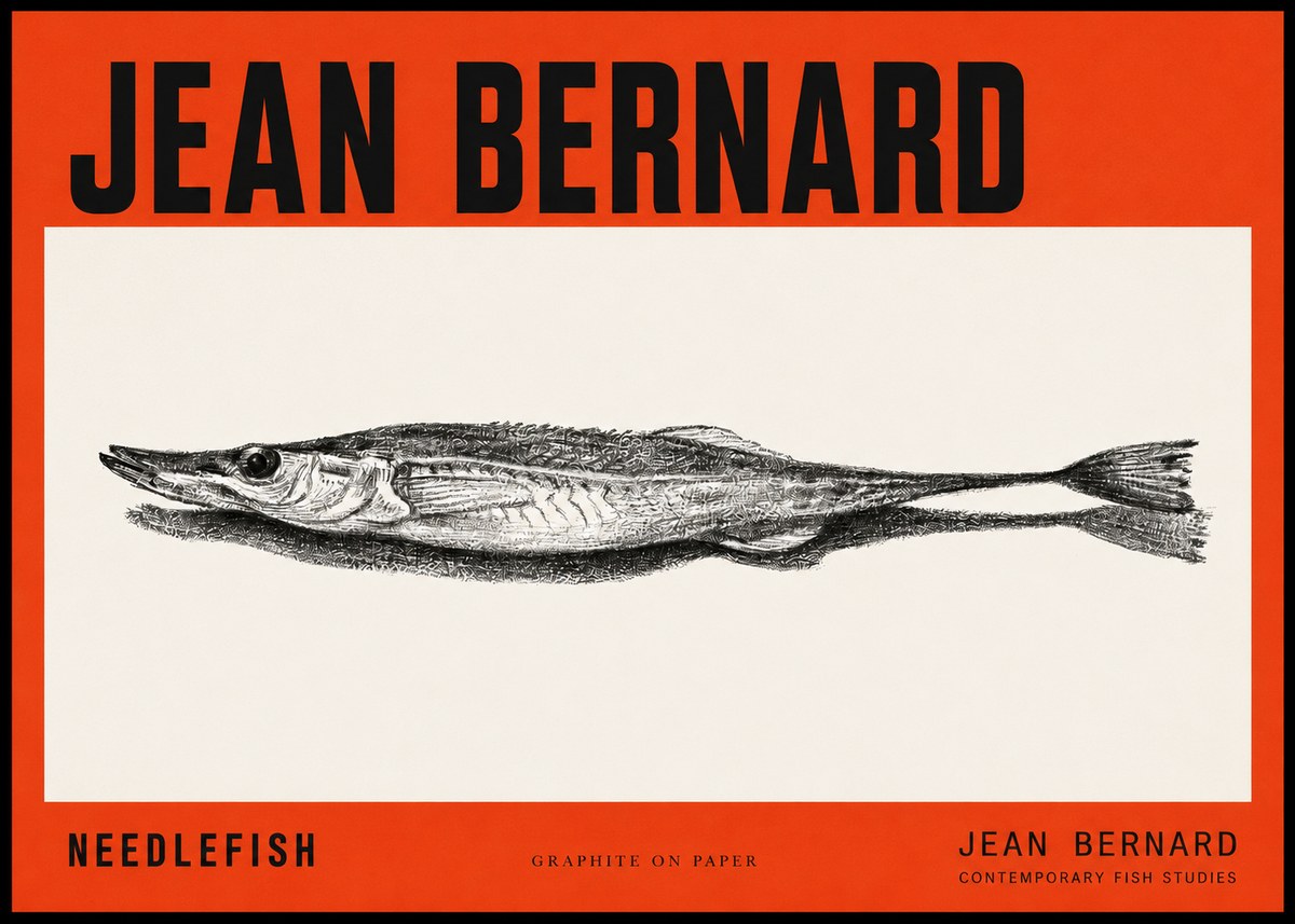 Jean Bernard Needlefish No2 - Póster