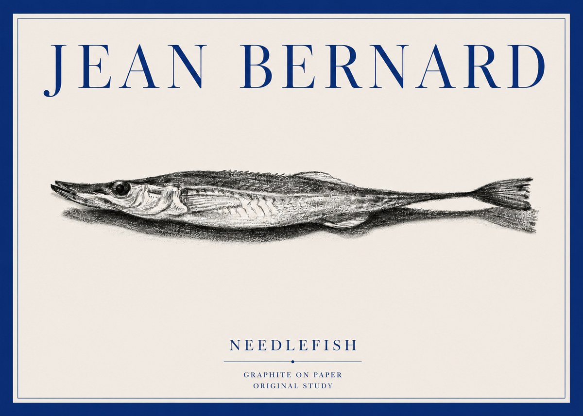 Jean Bernard Needlefish No3 - Póster