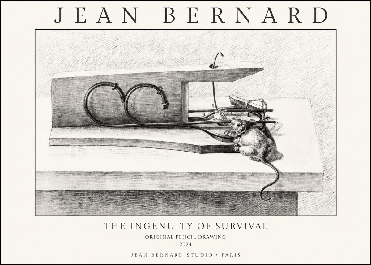 Jean Bernard The Ingenuity of Survival No1 - Póster