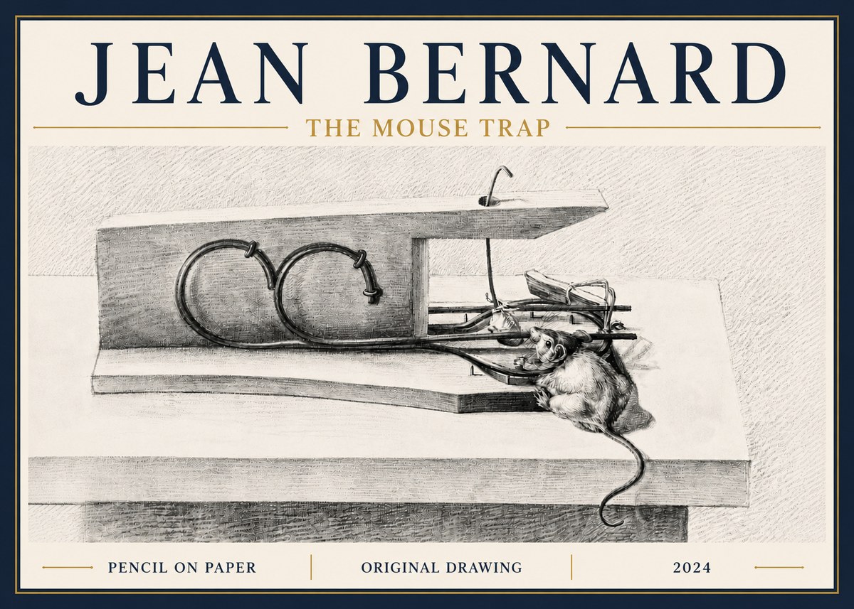 Jean Bernard The Ingenuity of Survival No6 - Póster