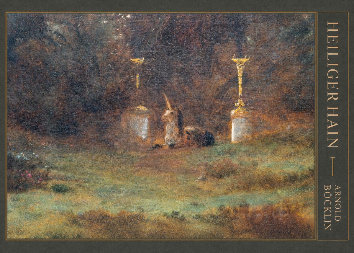 Arnold Böcklin Heiliger Hain No4 - Póster
