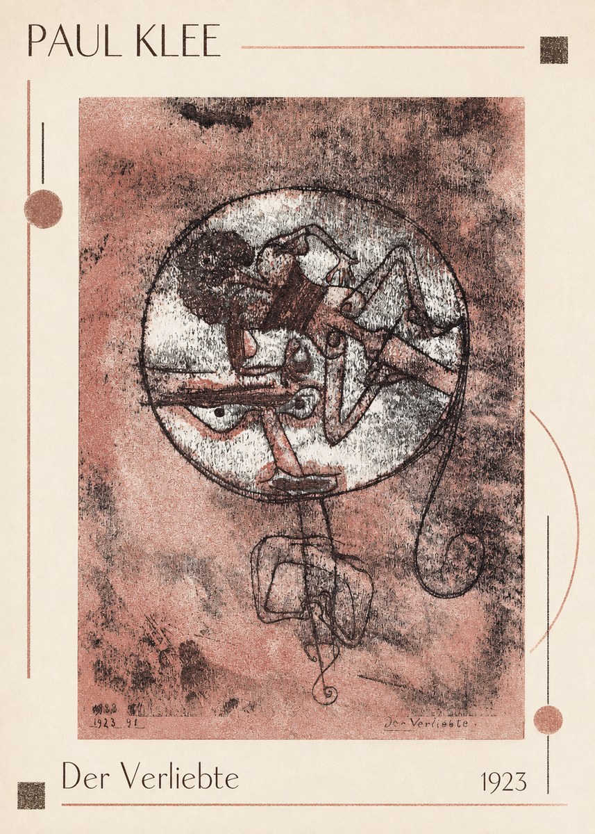 Paul Klee Der Verliebte I No1 - Póster