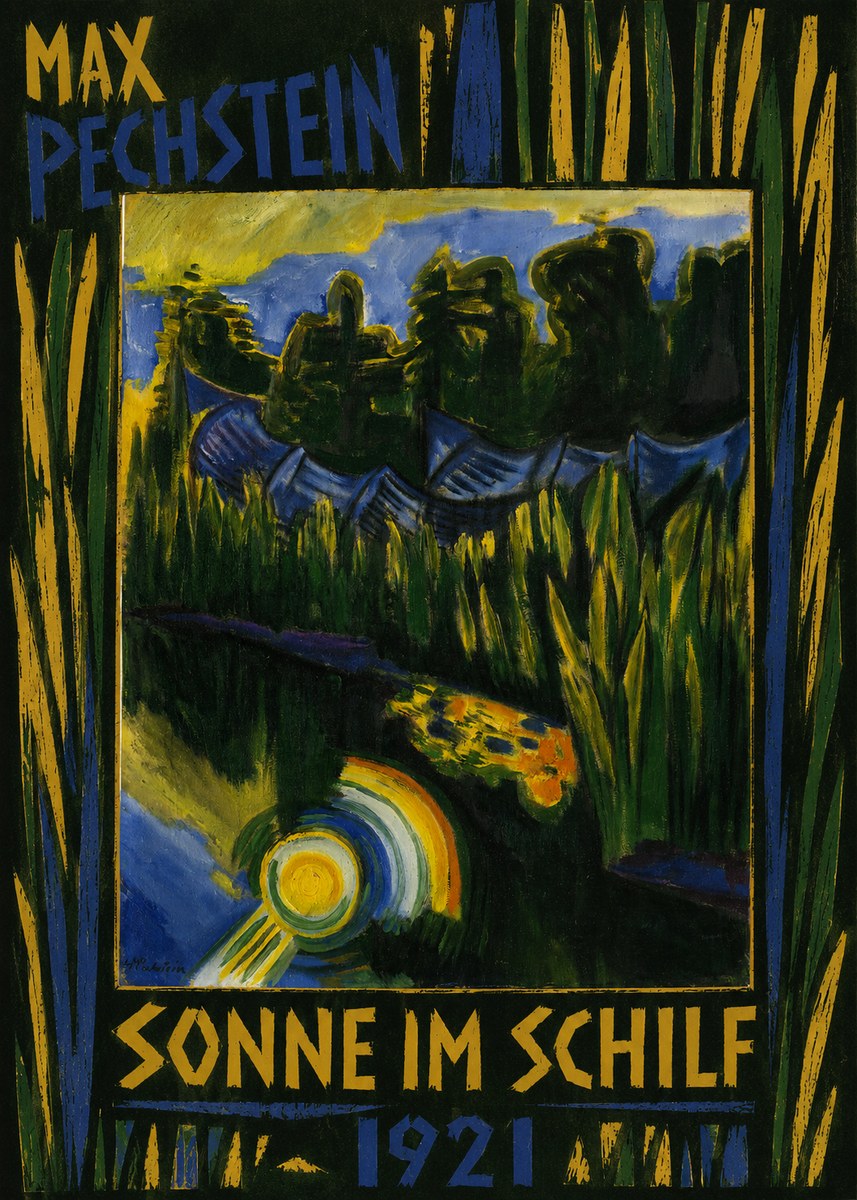 Max Pechstein Sonne Im Schilf No5 - Póster