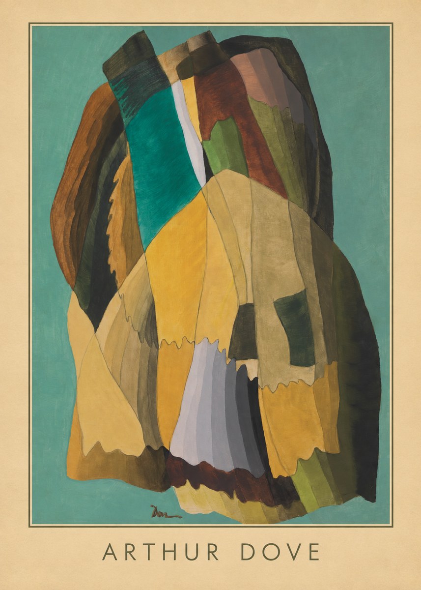Arthur Dove Abstract Composition No4 - Póster