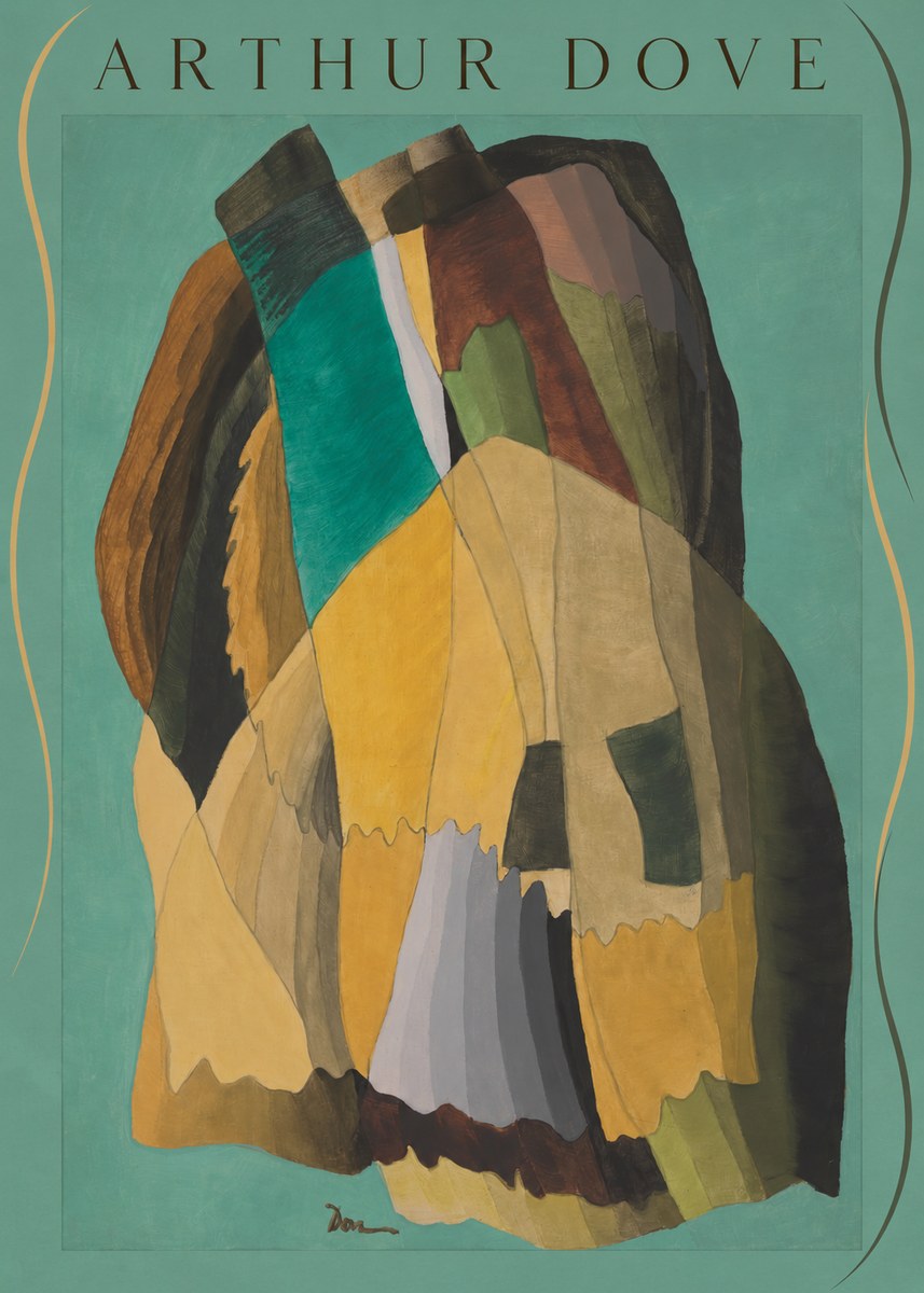 Arthur Dove Abstract Composition No6 - Póster