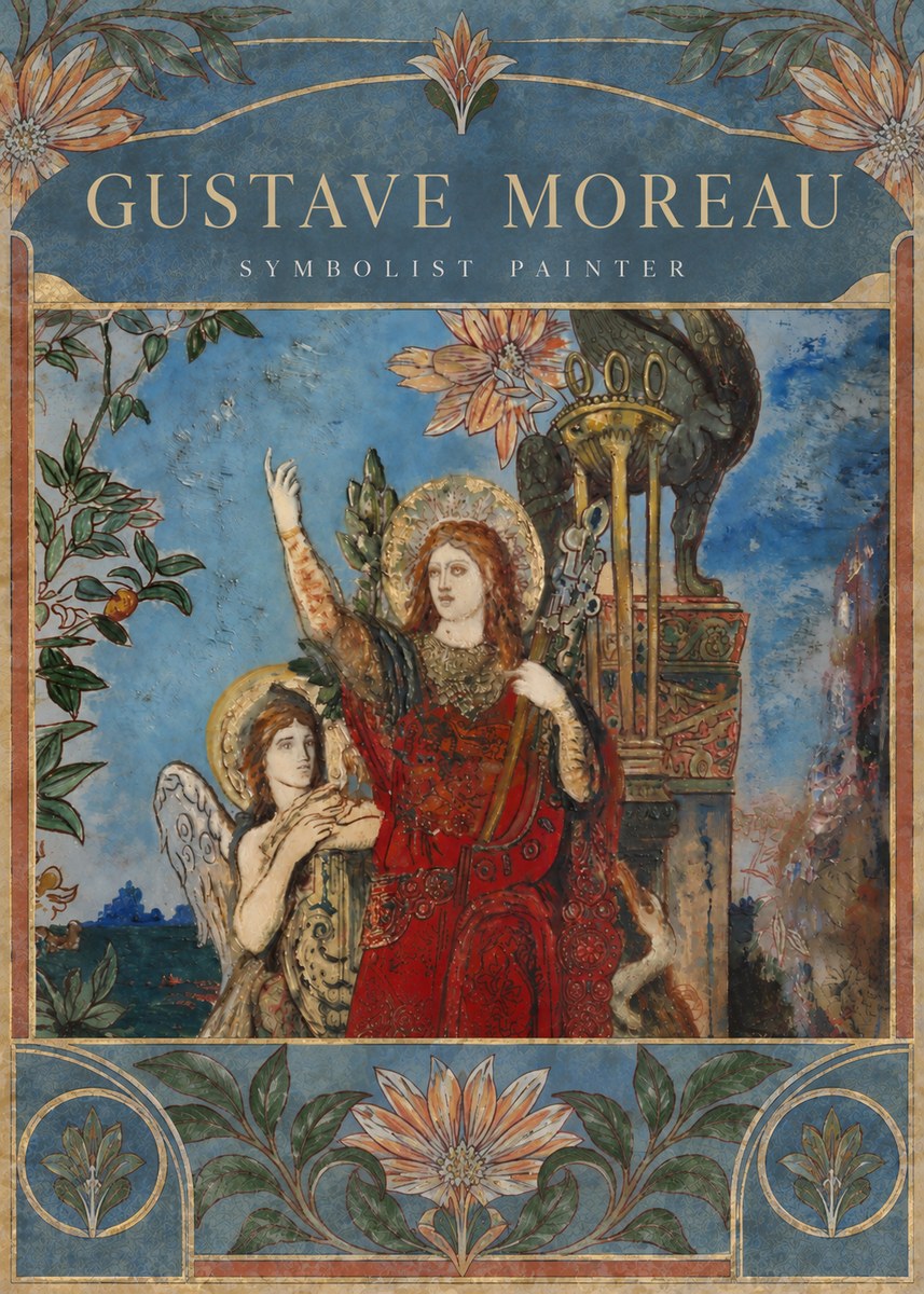Gustave Moreau The Apparition I No6 - Póster