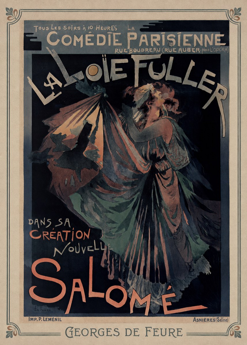 Georges de Feure Salomé I No1 - Póster