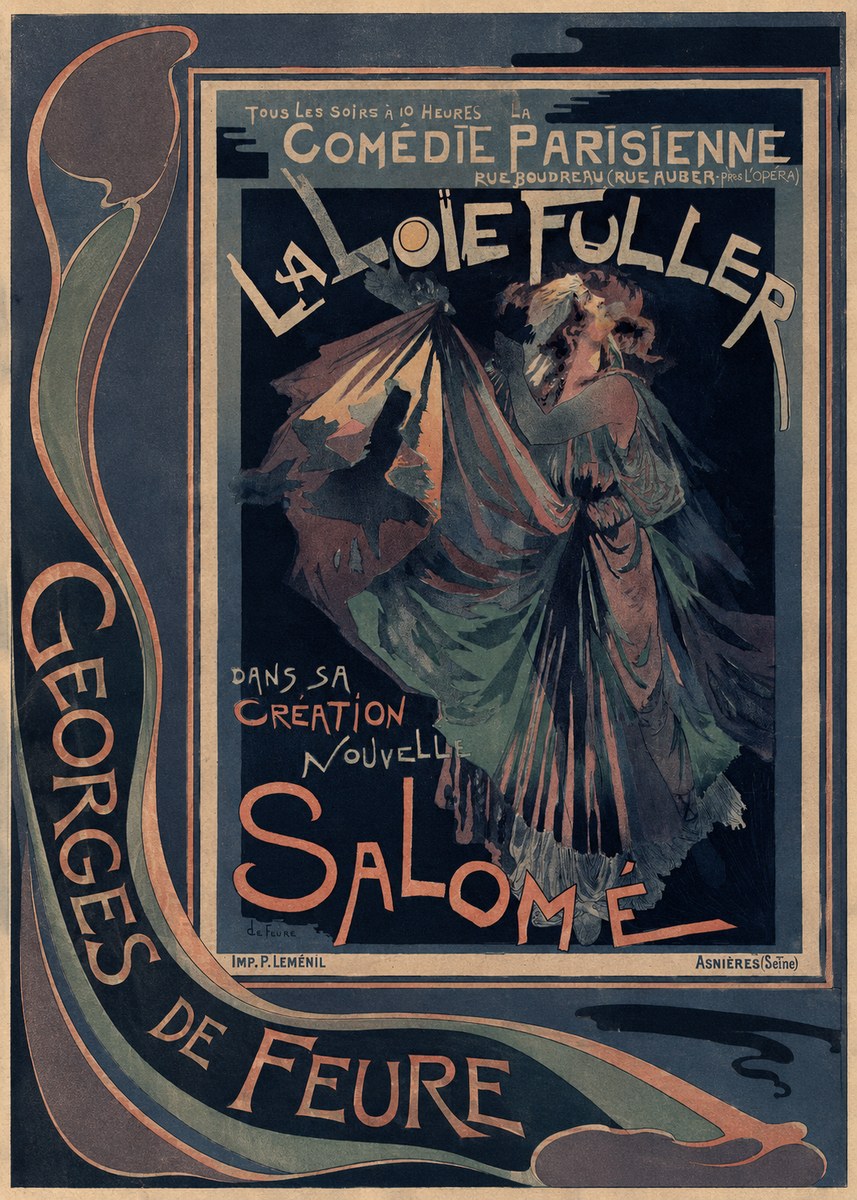 Georges de Feure Salomé I No2 - Póster