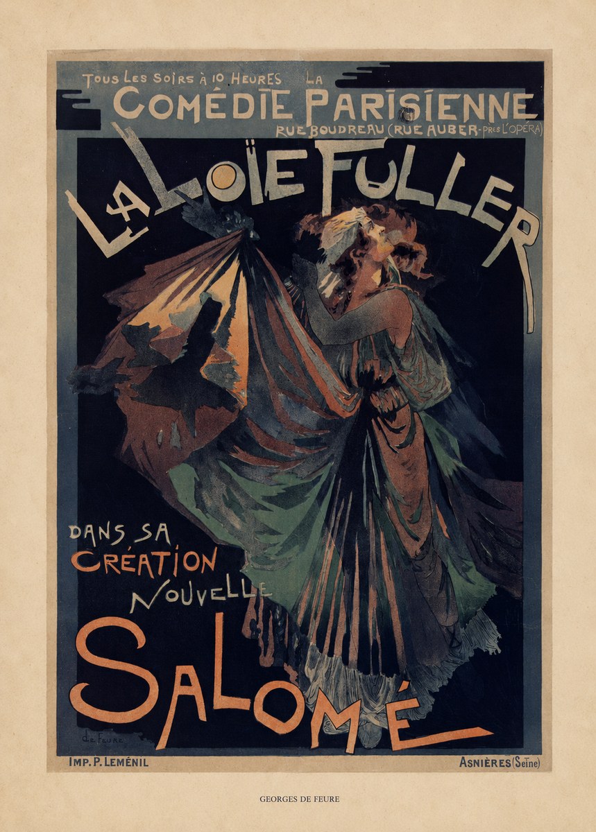 Georges de Feure Salomé I No4 - Póster