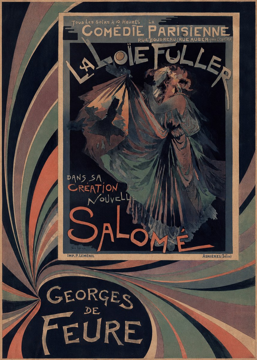 Georges de Feure Salomé I No6 - Póster