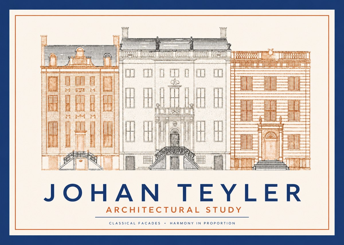 Johan Teyler Architectural Study I No2 - Póster