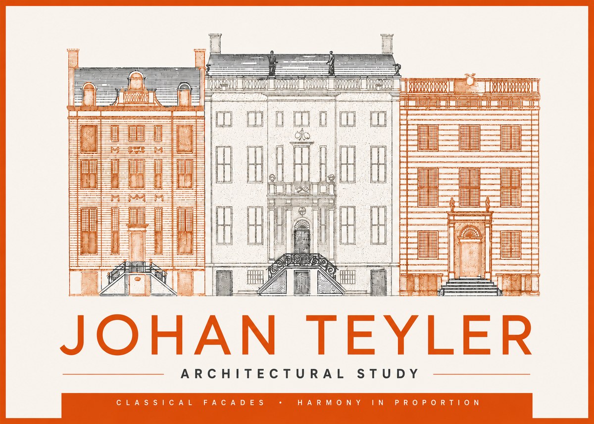 Johan Teyler Architectural Study I No4 - Póster