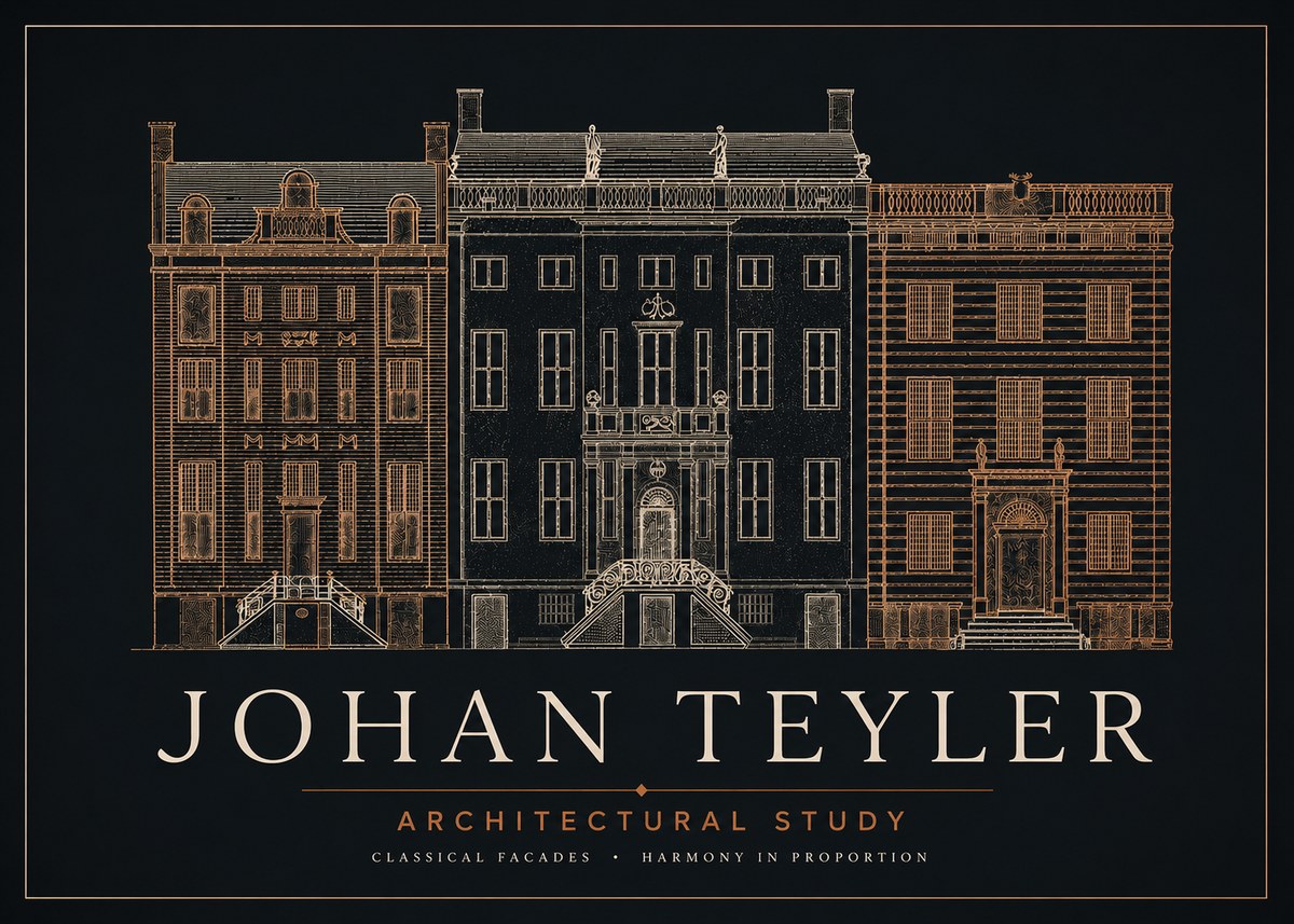 Johan Teyler Architectural Study I No5 - Póster