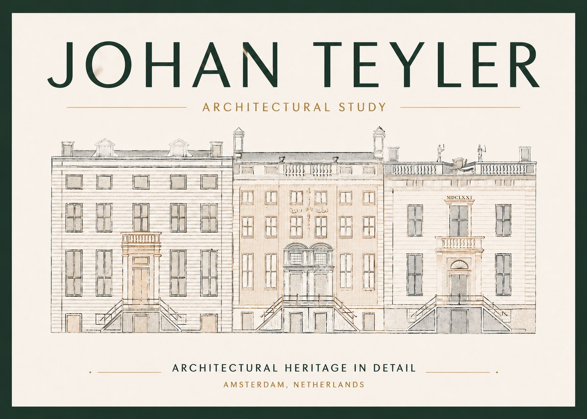 Johan Teyler Architectural Study II No4 - Póster