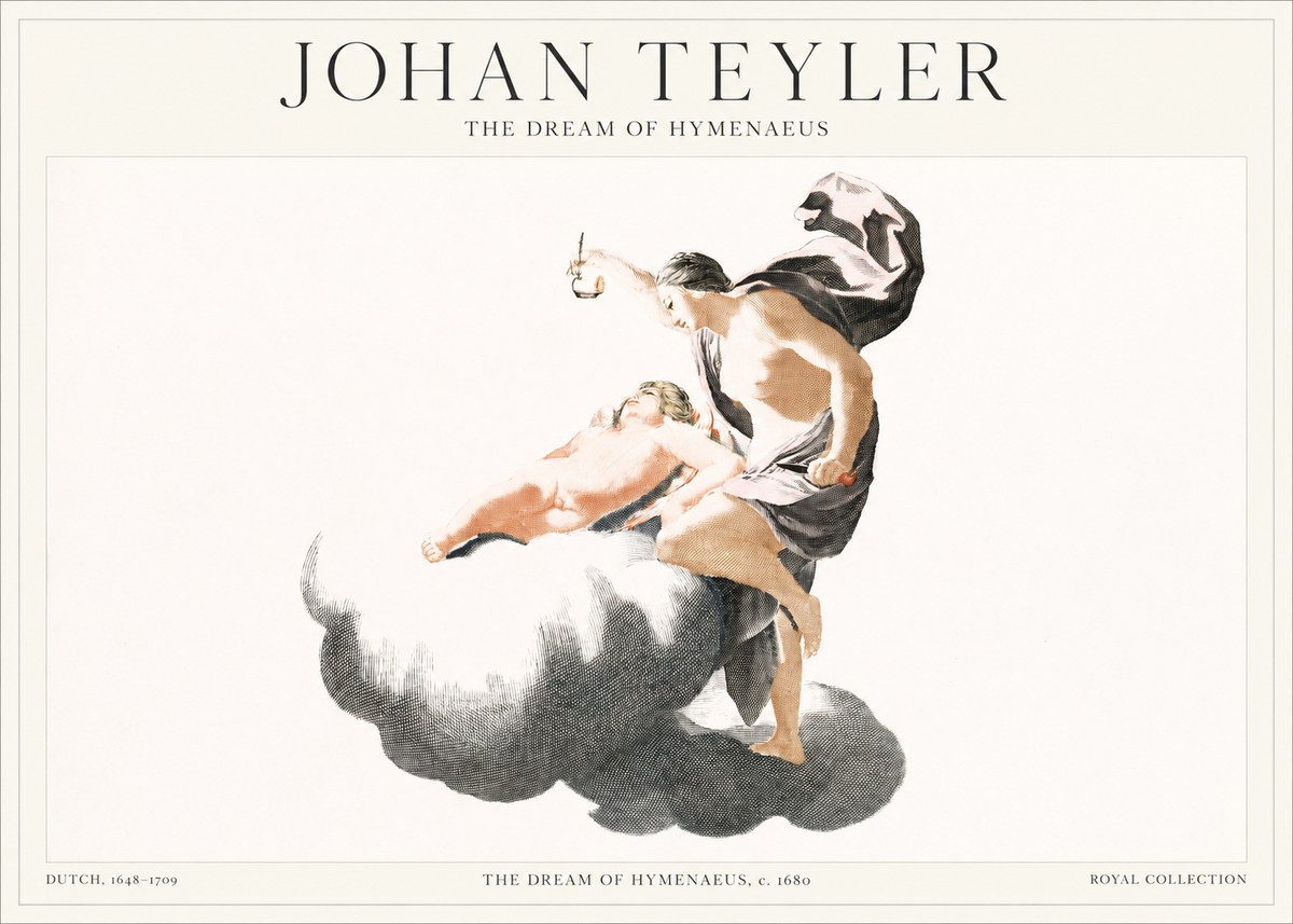 Johan Teyler The Dream of Hymenaeus No1 - Póster