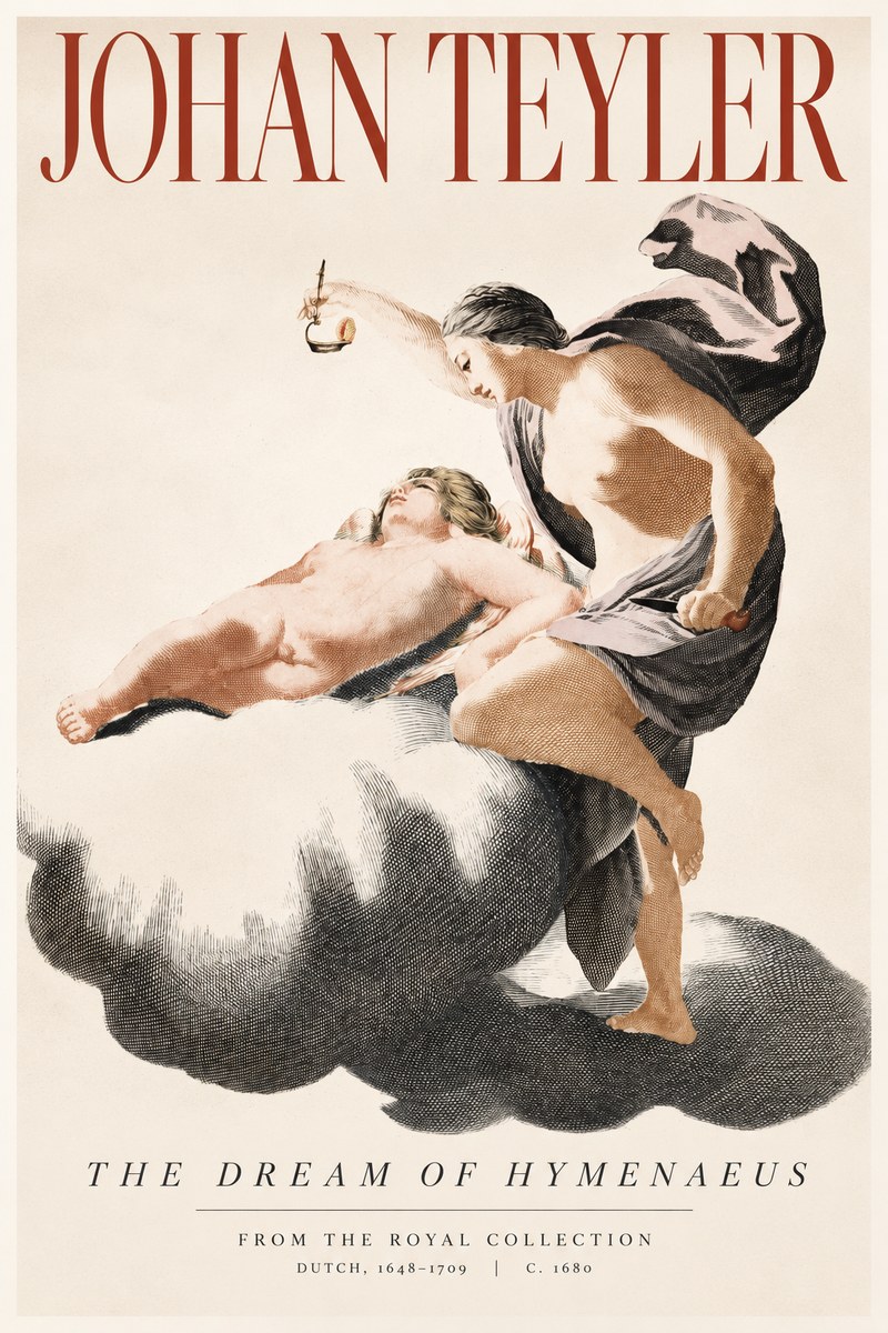 Johan Teyler The Dream of Hymenaeus No2 - Póster