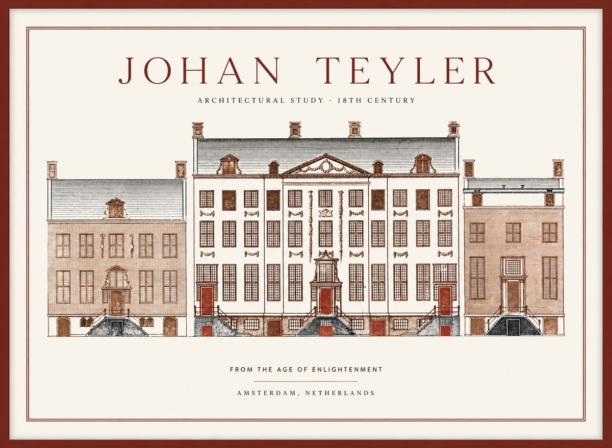 Johan Teyler Architectural Study VII No1 - Póster
