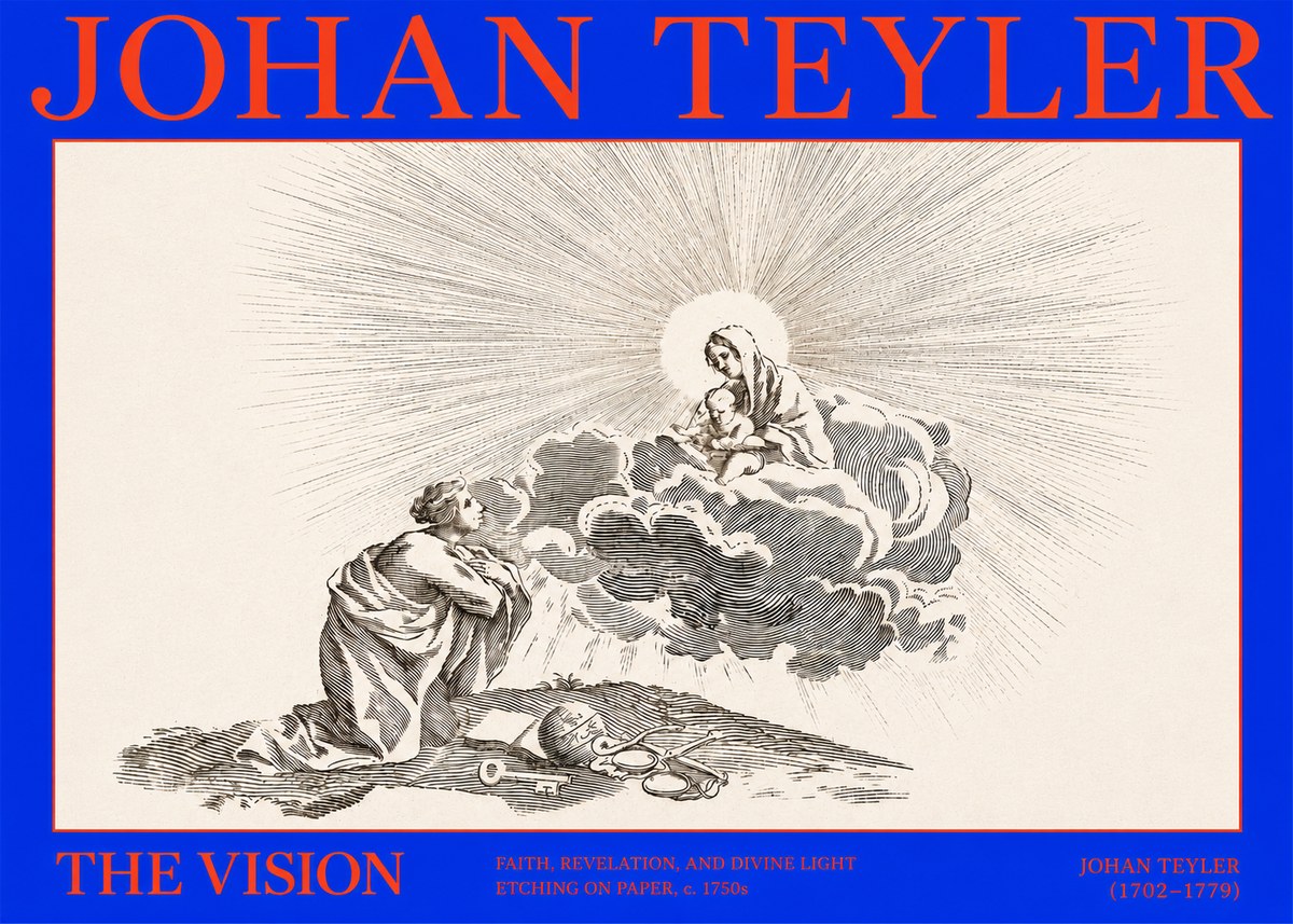 Johan Teyler The Vision No2 - Póster
