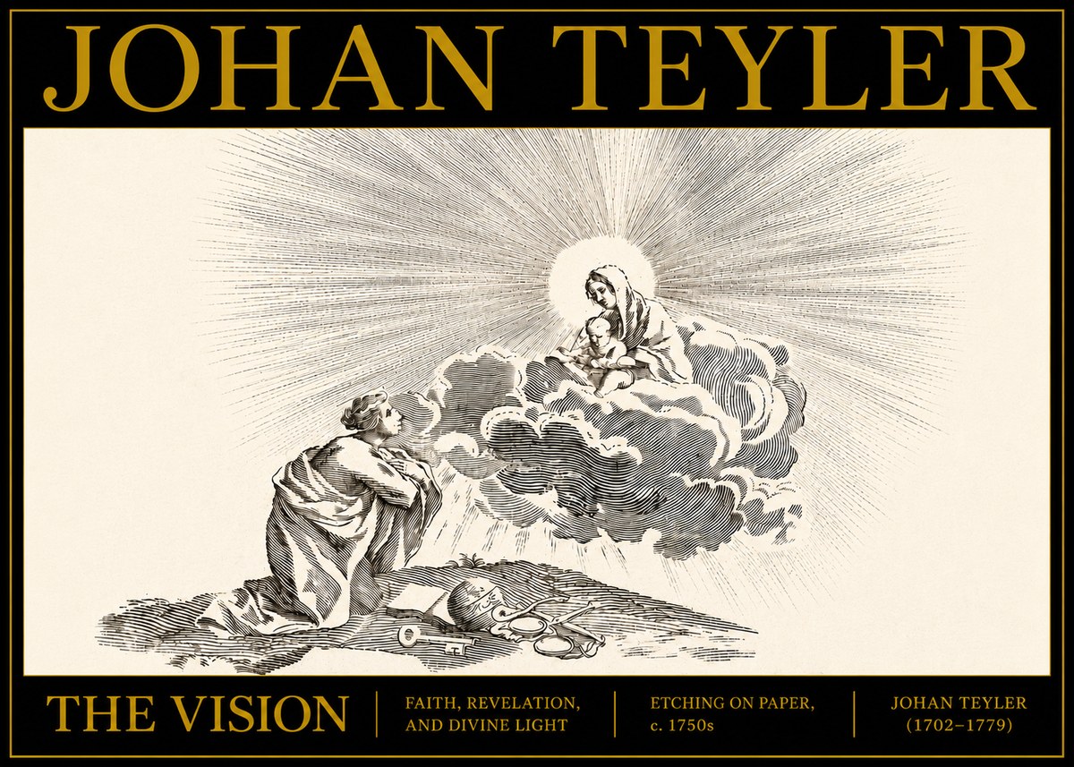 Johan Teyler The Vision No3 - Póster