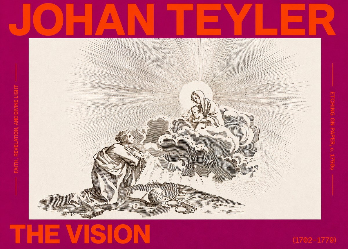 Johan Teyler The Vision No5 - Póster