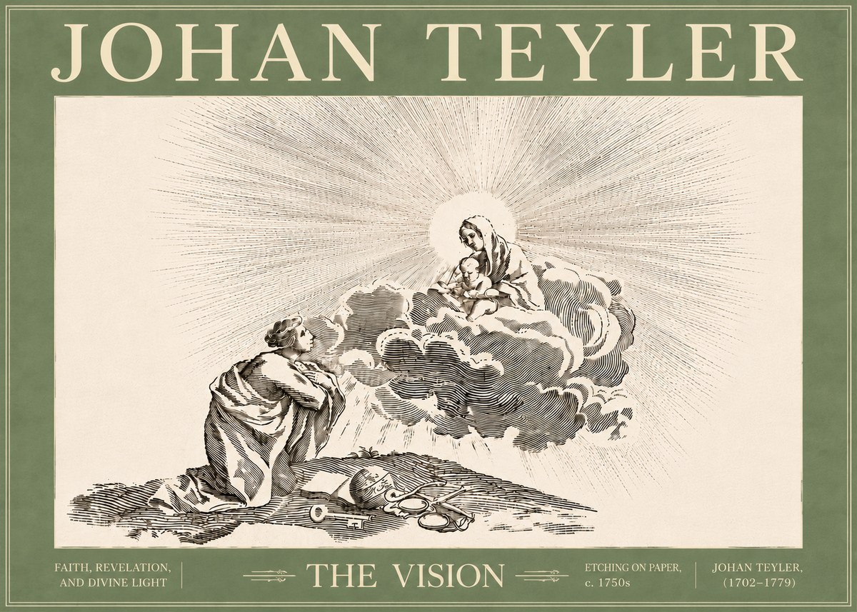 Johan Teyler The Vision No6 - Póster