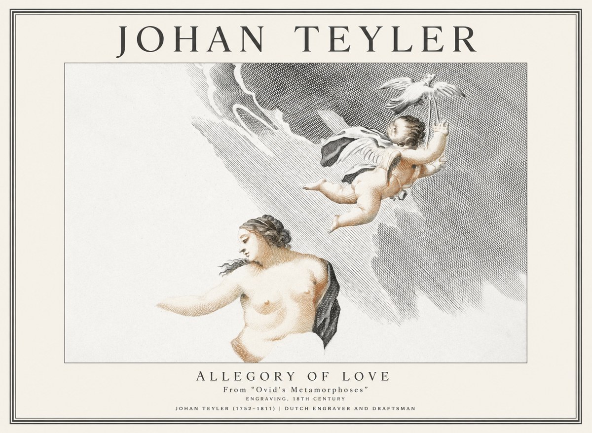 Johan Teyler Allegory of Love No1 - Póster