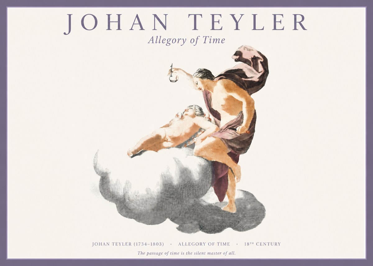 Johan Teyler Allegory of Time No1 - Póster