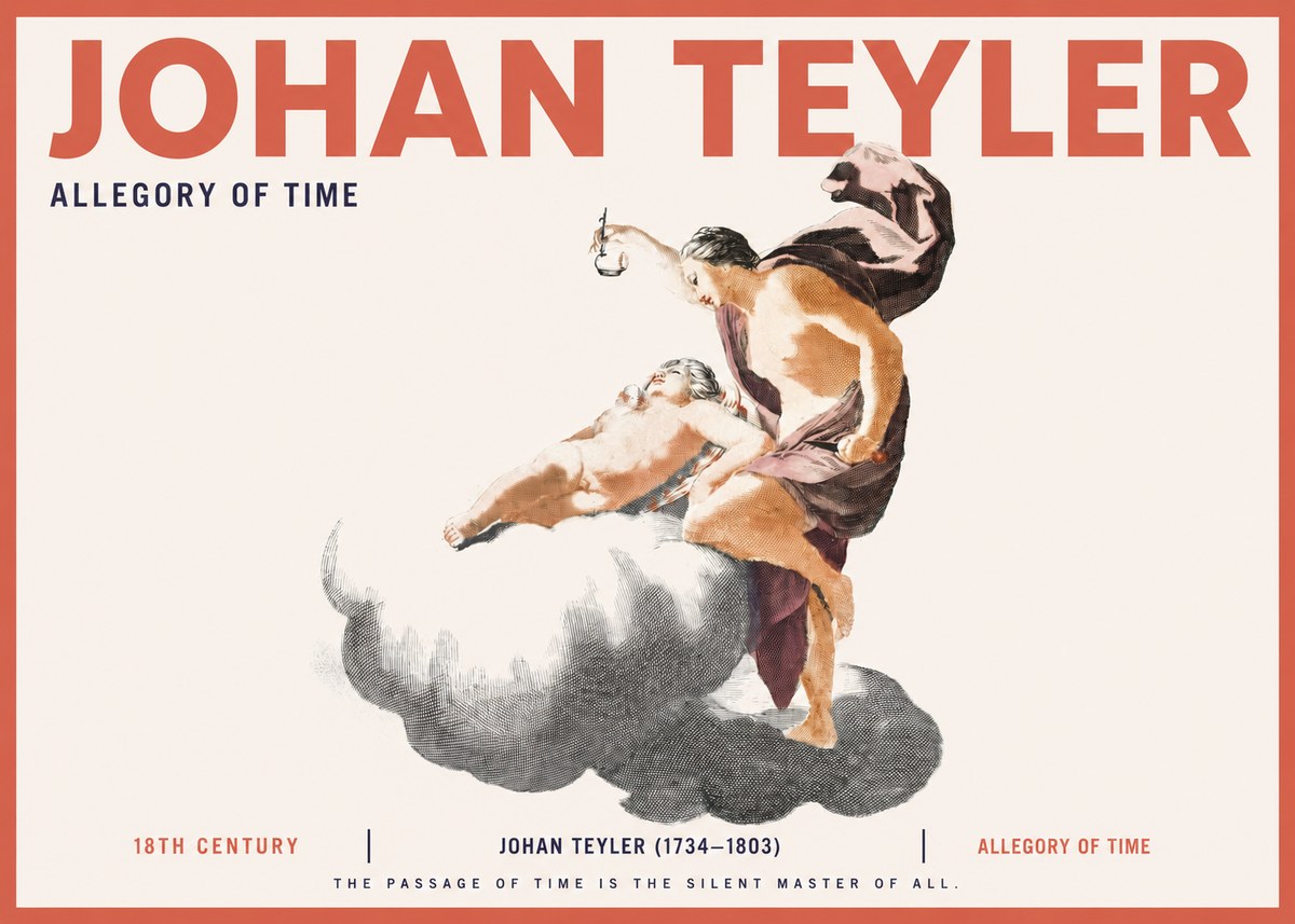 Johan Teyler Allegory of Time No2 - Póster