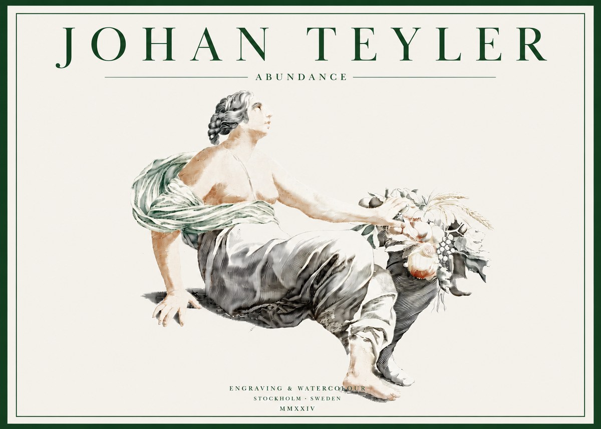 Johan Teyler Abundance No3 - Póster