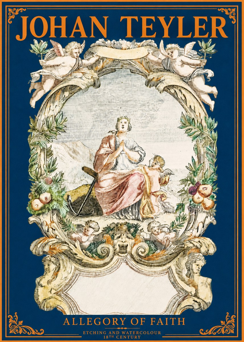 Johan Teyler Allegory of Faith No2 - Póster