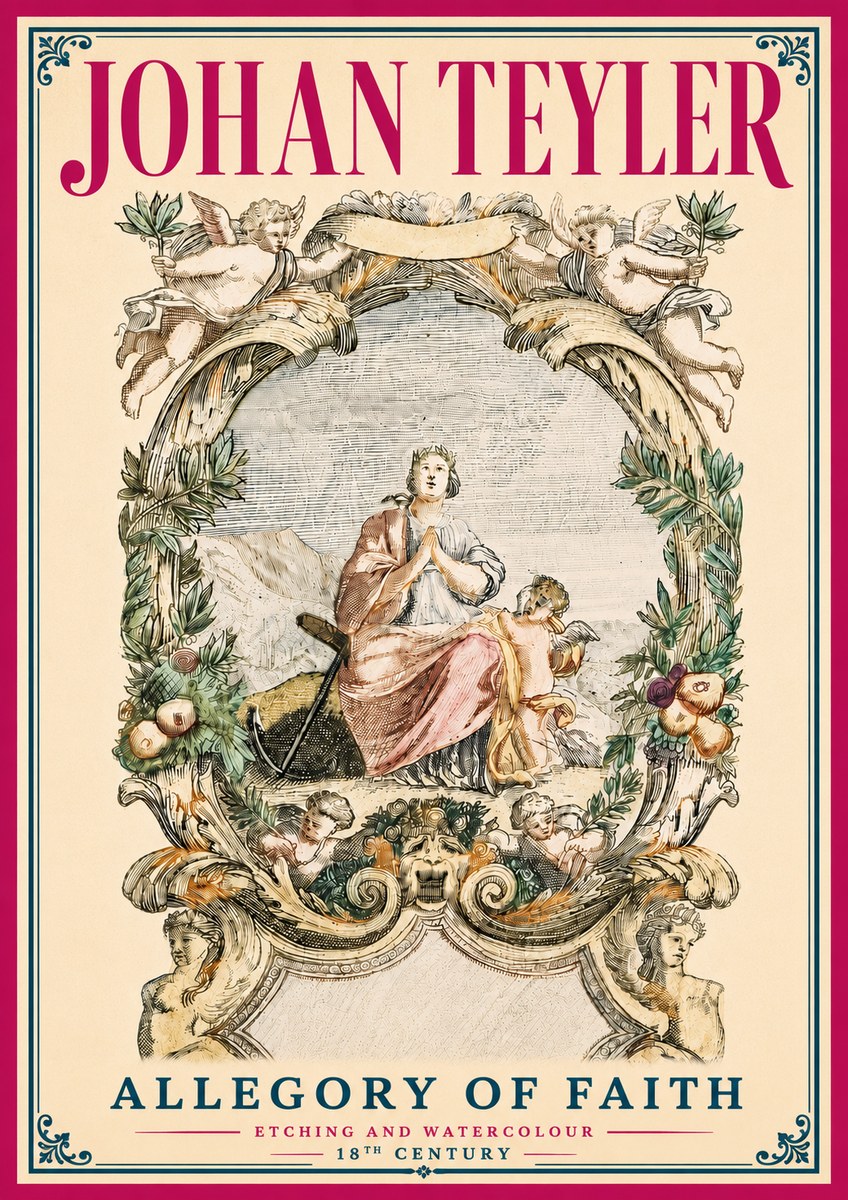 Johan Teyler Allegory of Faith No5 - Póster