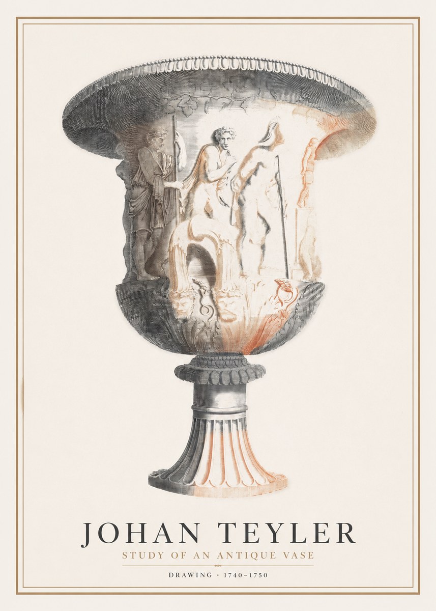 Johan Teyler Classical Urn No2 - Póster