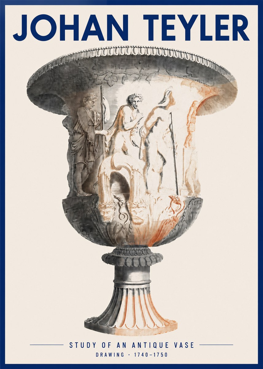 Johan Teyler Classical Urn No3 - Póster