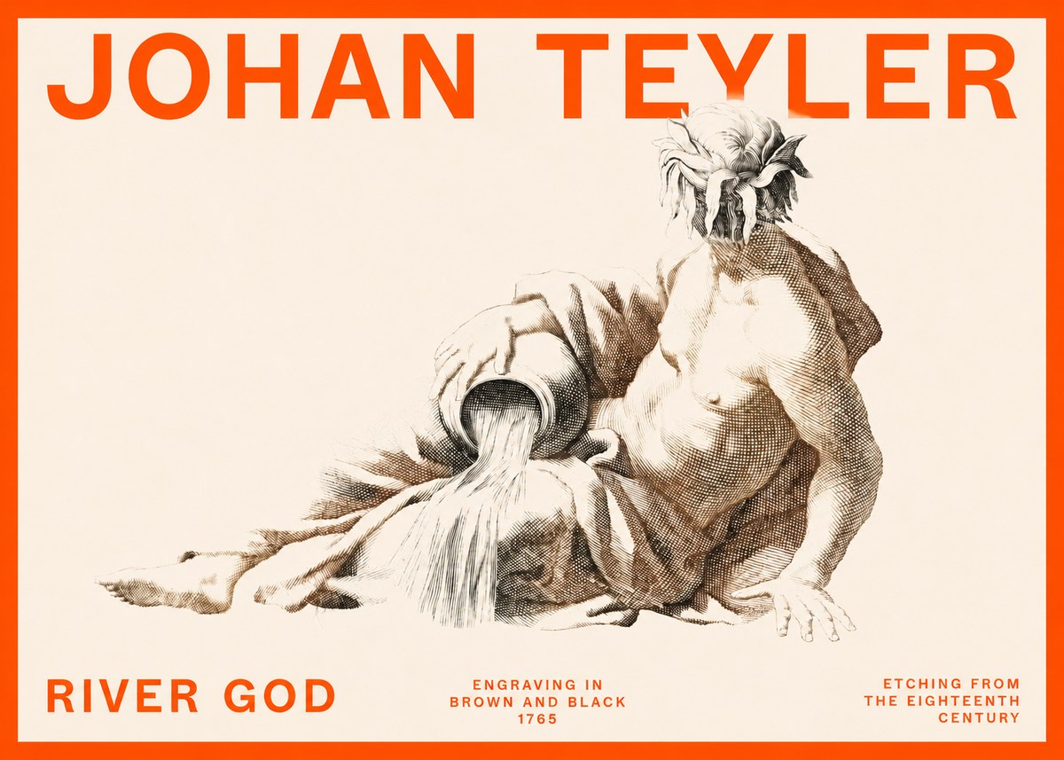 Johan Teyler River God No2 - Póster
