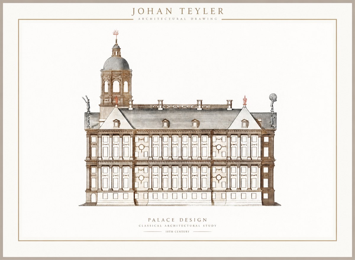 Johan Teyler Palace Design No1 - Póster