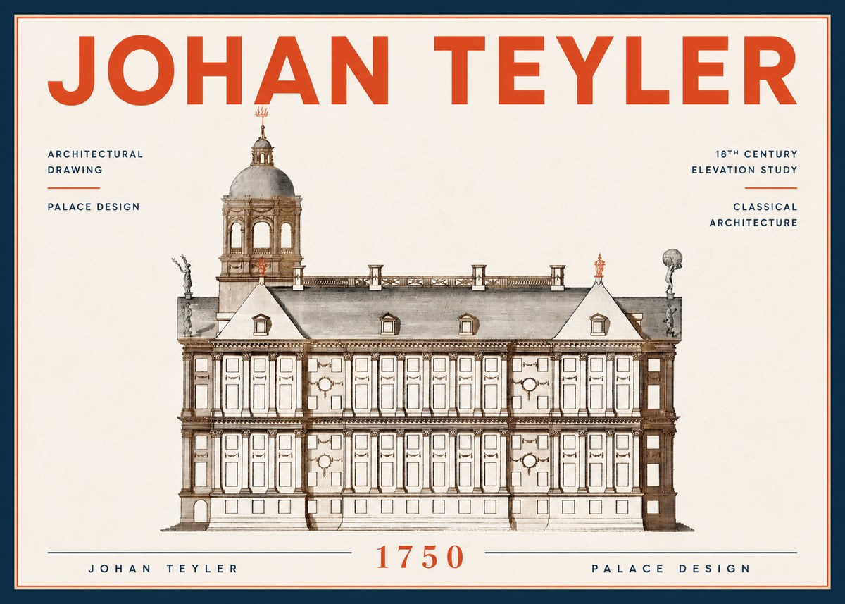 Johan Teyler Palace Design No6 - Póster