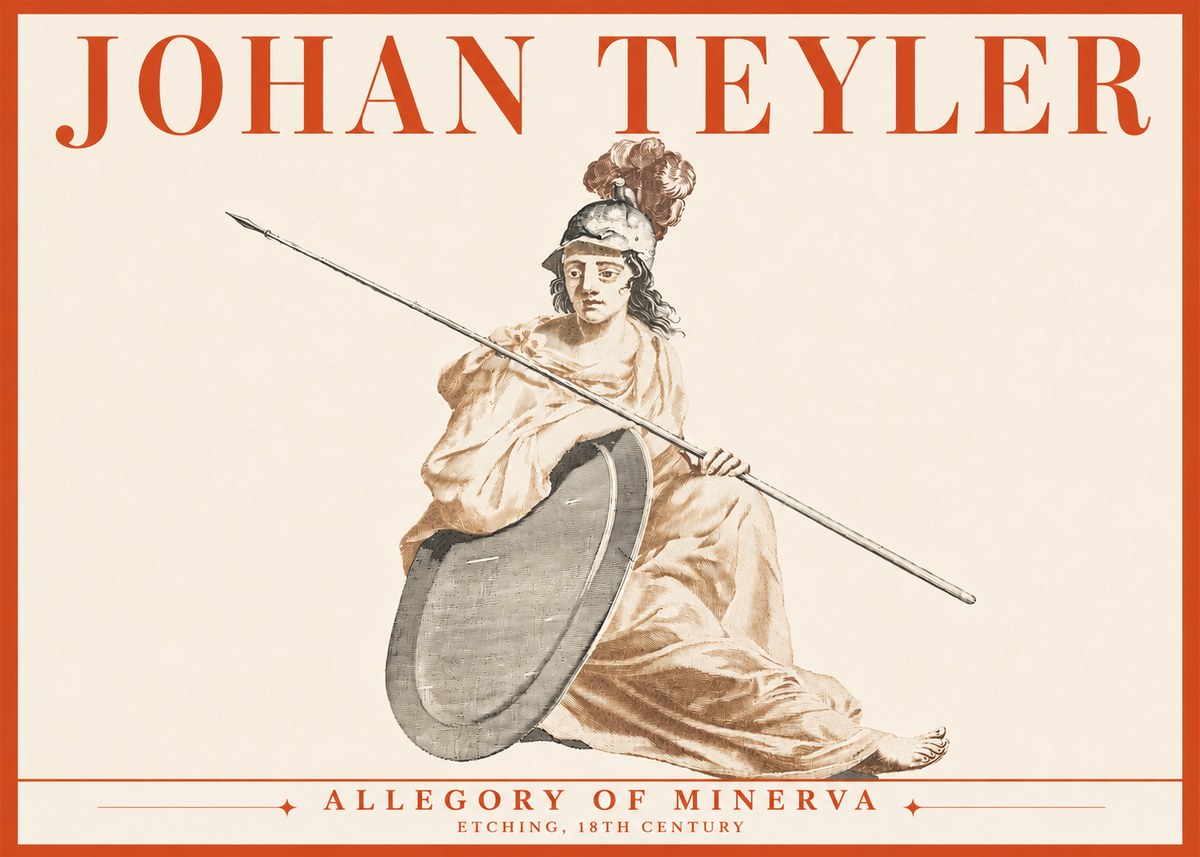 Johan Teyler Allegory of Minerva No5 - Póster