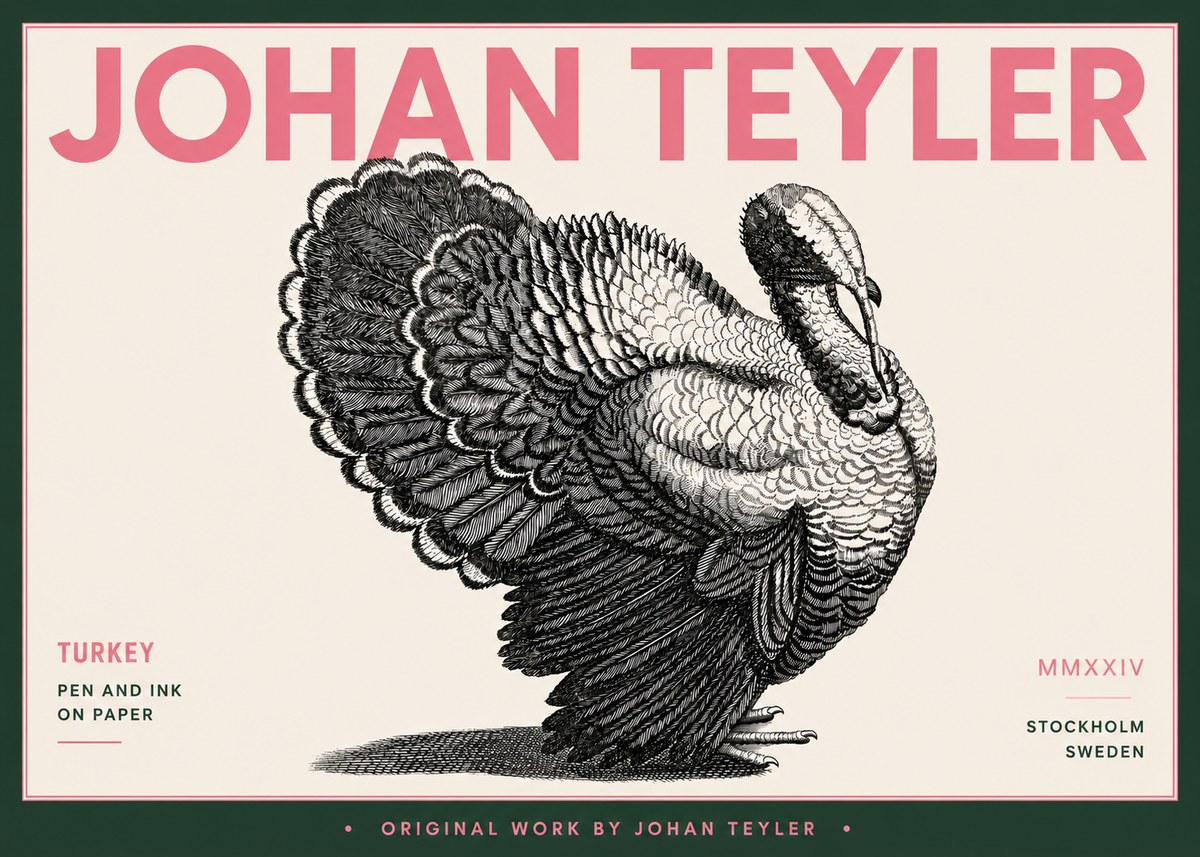 Johan Teyler Turkey No5 - Póster