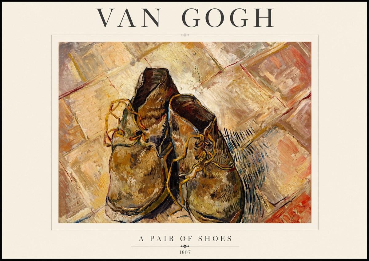 Van Gogh A Pair of Shoes No1 - Póster
