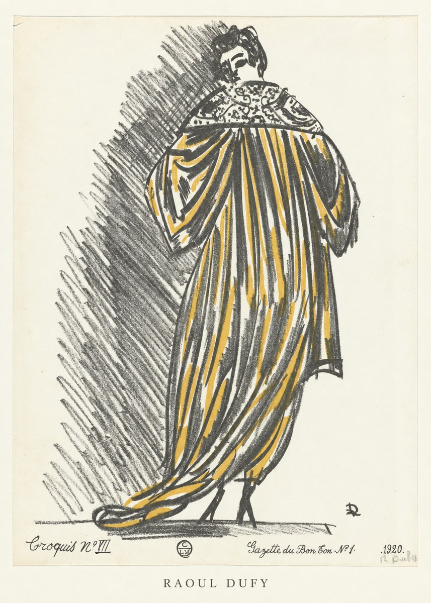 Raoul Dufy Croquis N°vii No6 - Póster