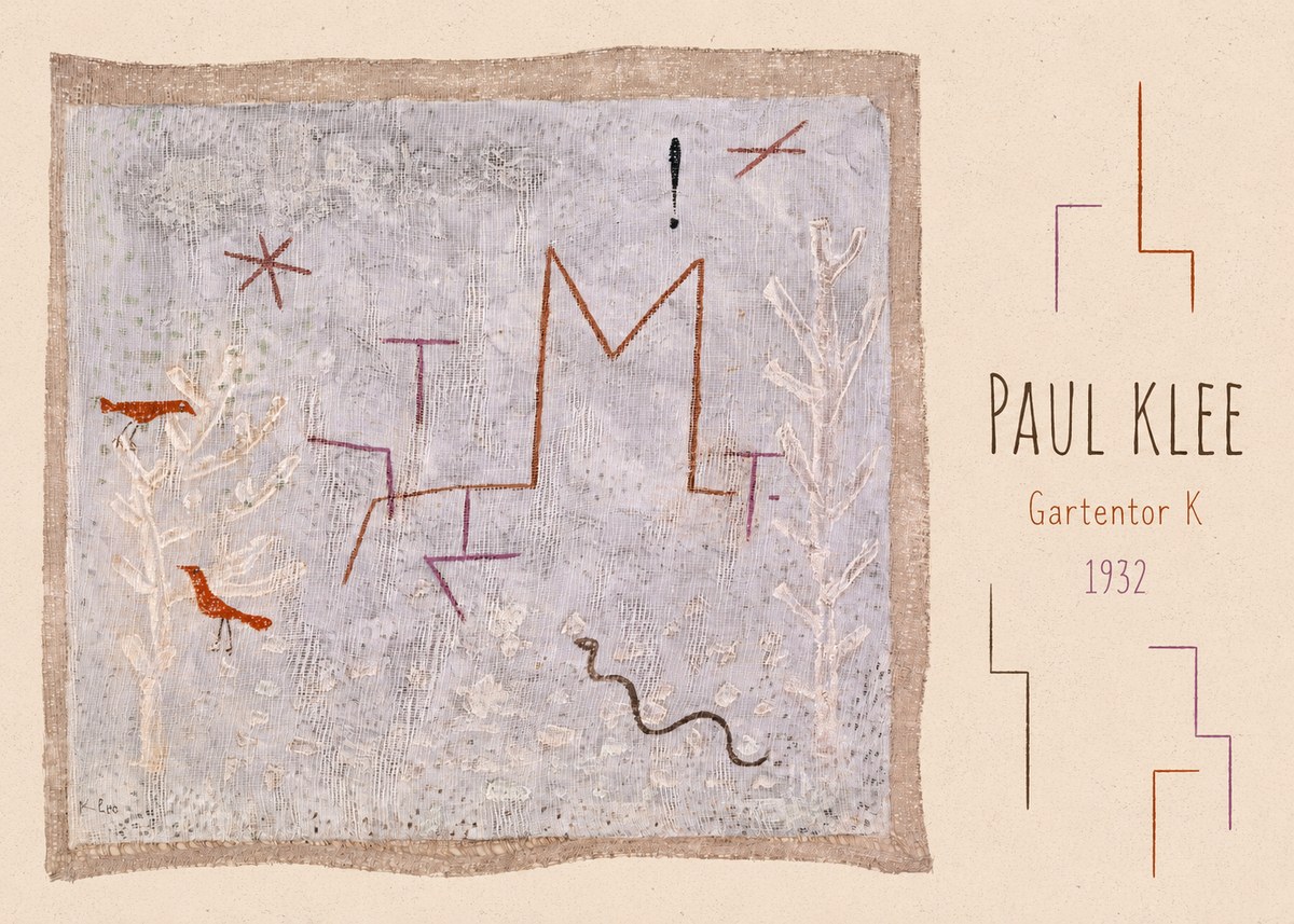 Paul Klee Gartentor K No3 - Póster