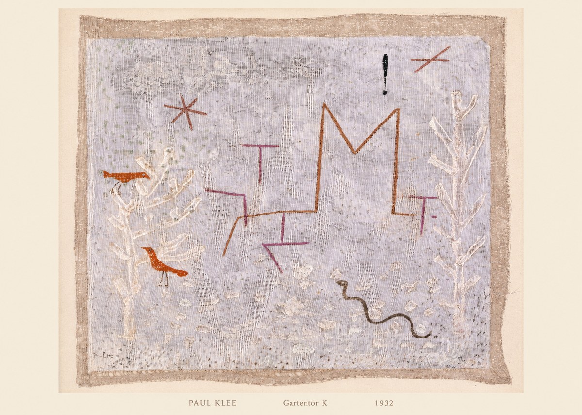 Paul Klee Gartentor K No5 - Póster