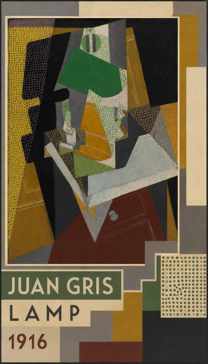 Juan Gris Lamp No6 - Póster