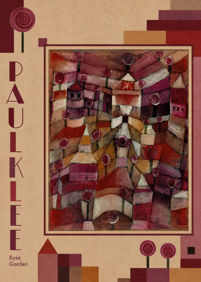 Paul Klee Rose Garden No2 - Póster