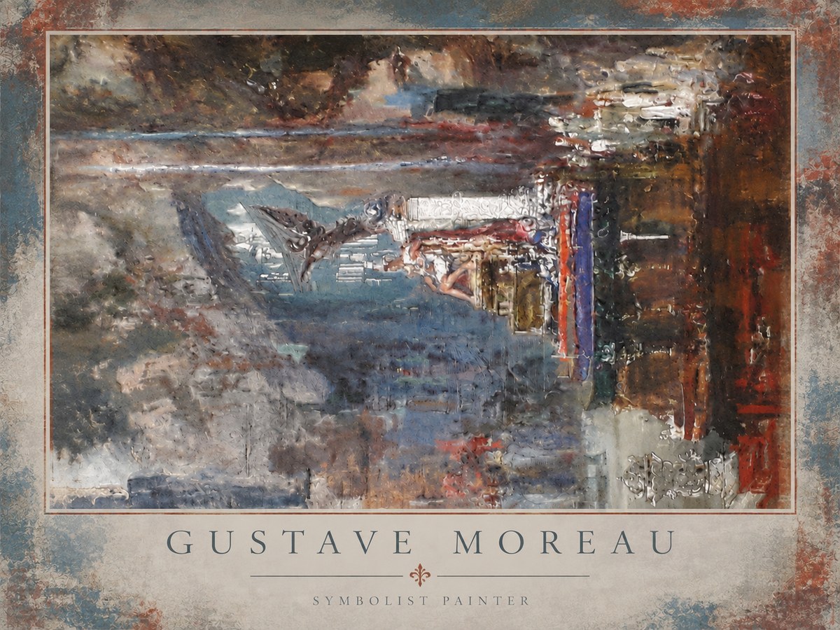 Gustave Moreau Visionary Composition No2 - Póster
