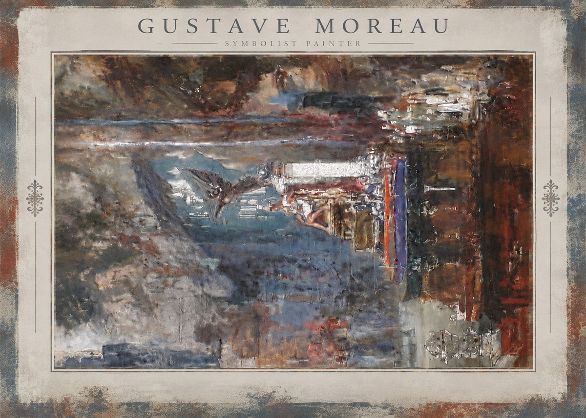 Gustave Moreau Visionary Composition No5 - Póster