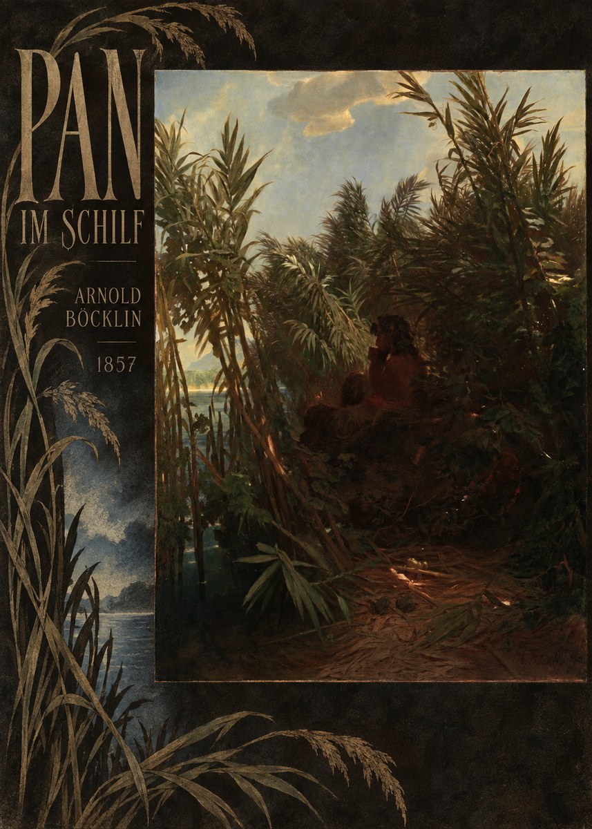 Arnold Böcklin Pan Im Schilf No6 - Póster