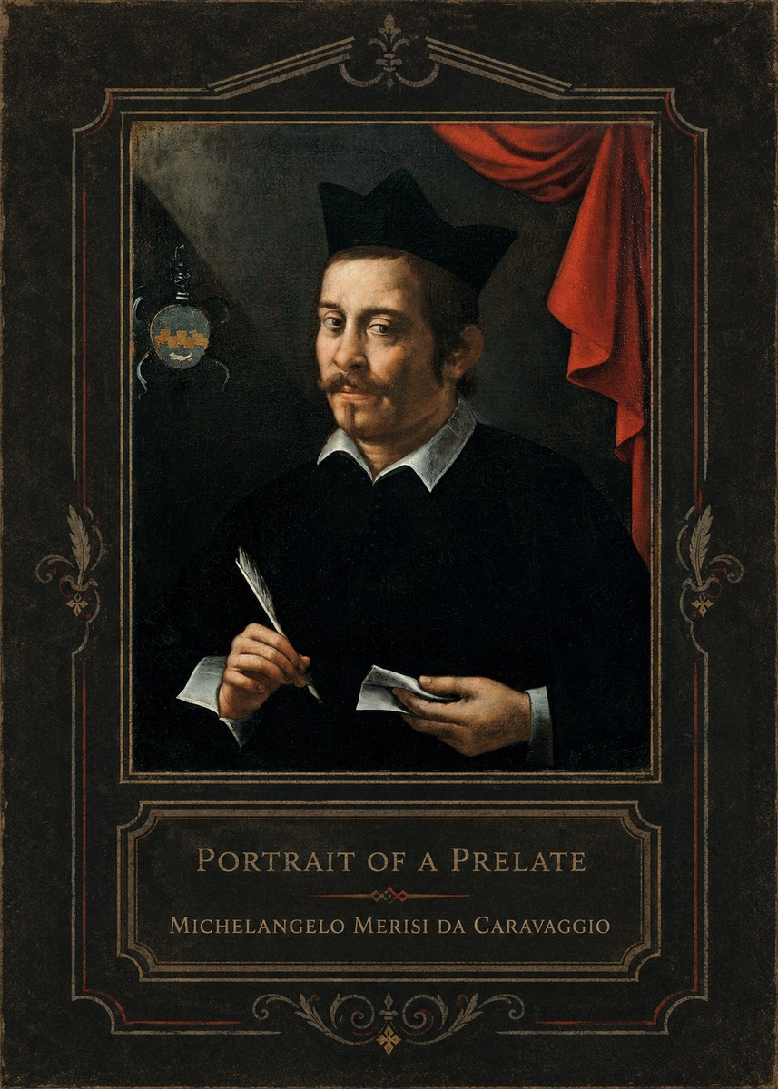 Michelangelo Merisi da Caravaggio Portrait of a Prelate No3 - Póster